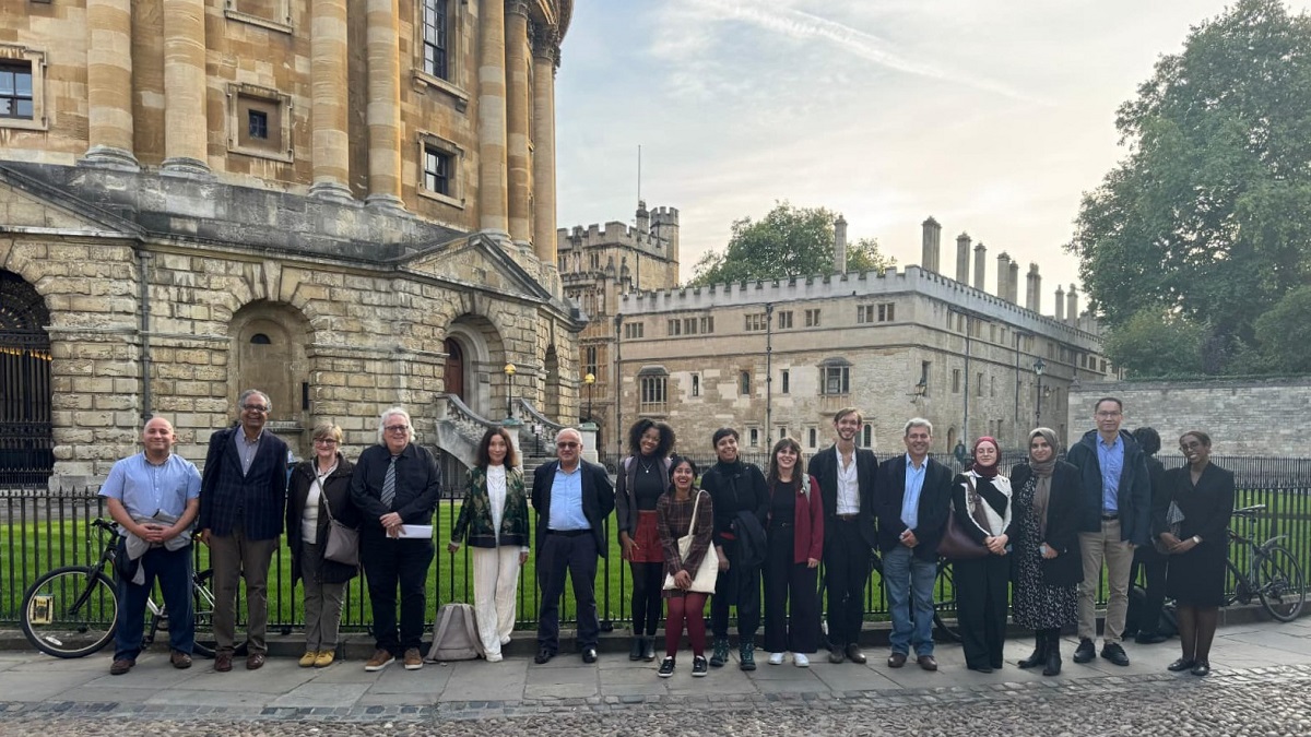 Workshop participants of Intergenerational Dialogue for Well-Being Futures, Mansfield College, Oxford.