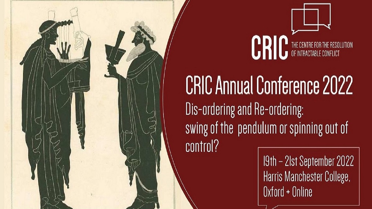 Conference on Resolution of Intractable Conflict 2022 Cover Art